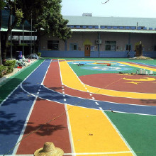 利達(dá)供應(yīng)水性硅PU ，水性丙烯酸材料、塑膠跑道，EPDM 材料廠家湖北武漢球場(chǎng)材料銷(xiāo)售施工一體，湖北材料廠家